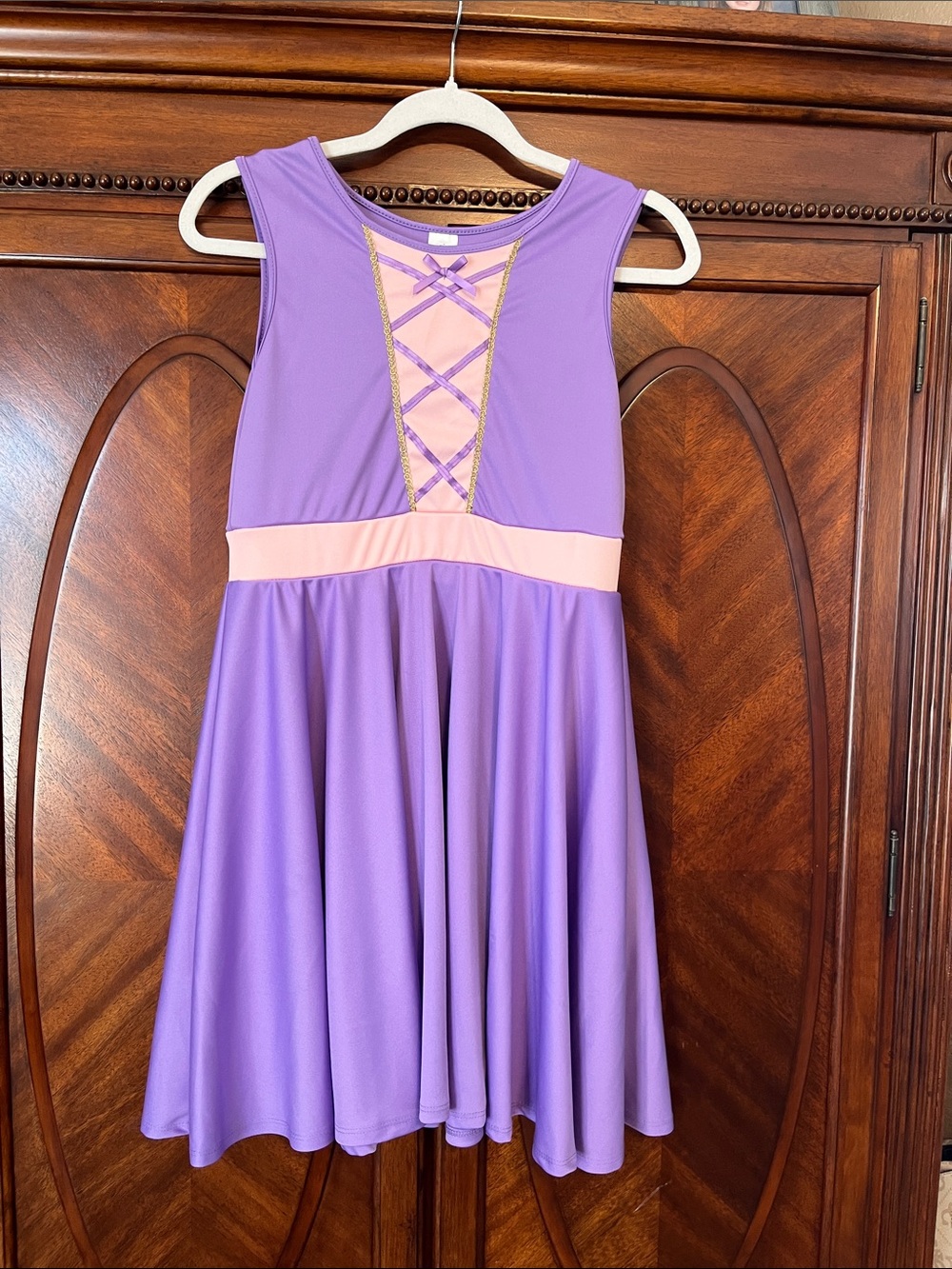 Little Adventures Girls Rapunzel Themed Dress